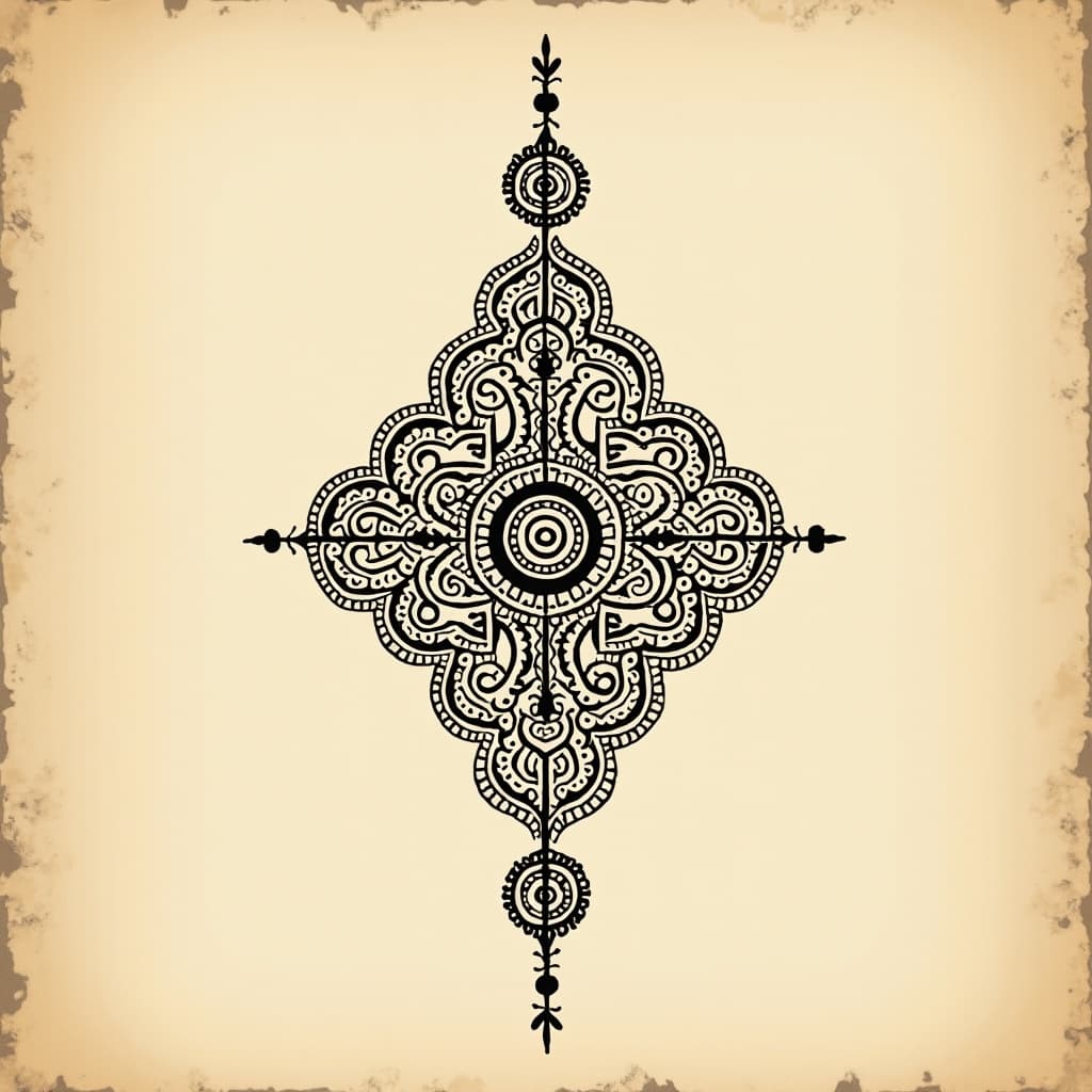 نقش العروس — معنى الرمز