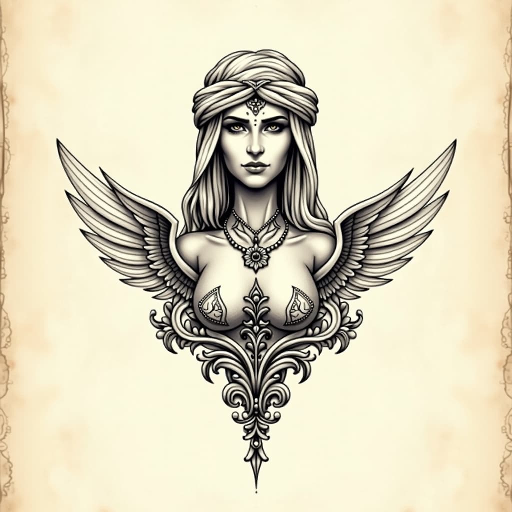 وشم الصدر — معنى الرمز